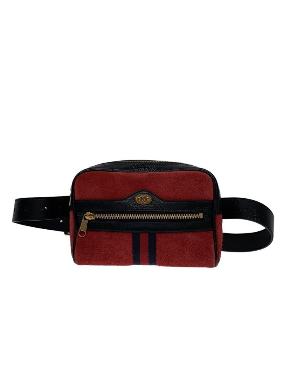 Gucci Ophidia Waist Bag Suede RED